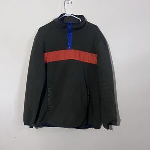 Cotopaxi Mens Grey Fleece Men’s XL  1/4 Snap Button Pullover Jacket